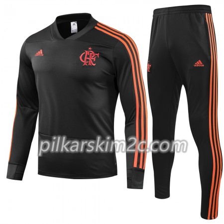 Flamengo Komplet Bluzy Treningowe Czarny 2018-2019